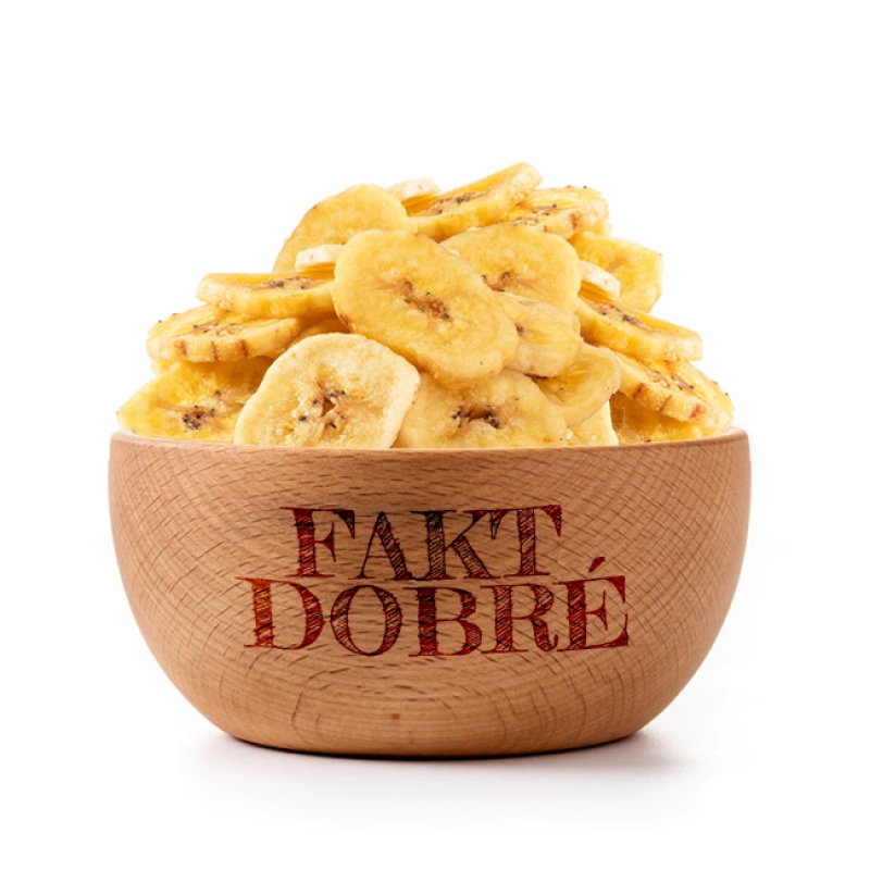 FAKT DOBRÉ Banánové chipsy 500 g