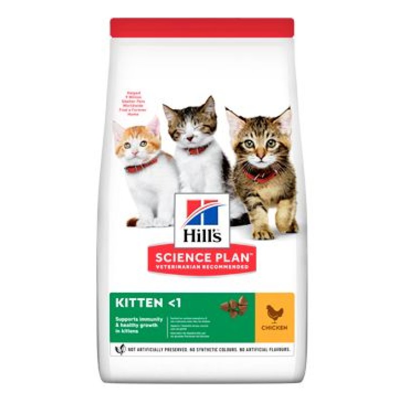 Hill's Fel. SP Kitten Chicken Dry 300 g