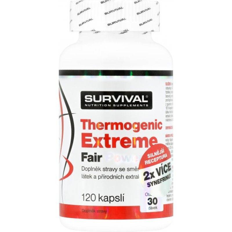 Survival SPALOVAČ Thermogenic Extreme Fair Power 120 cps