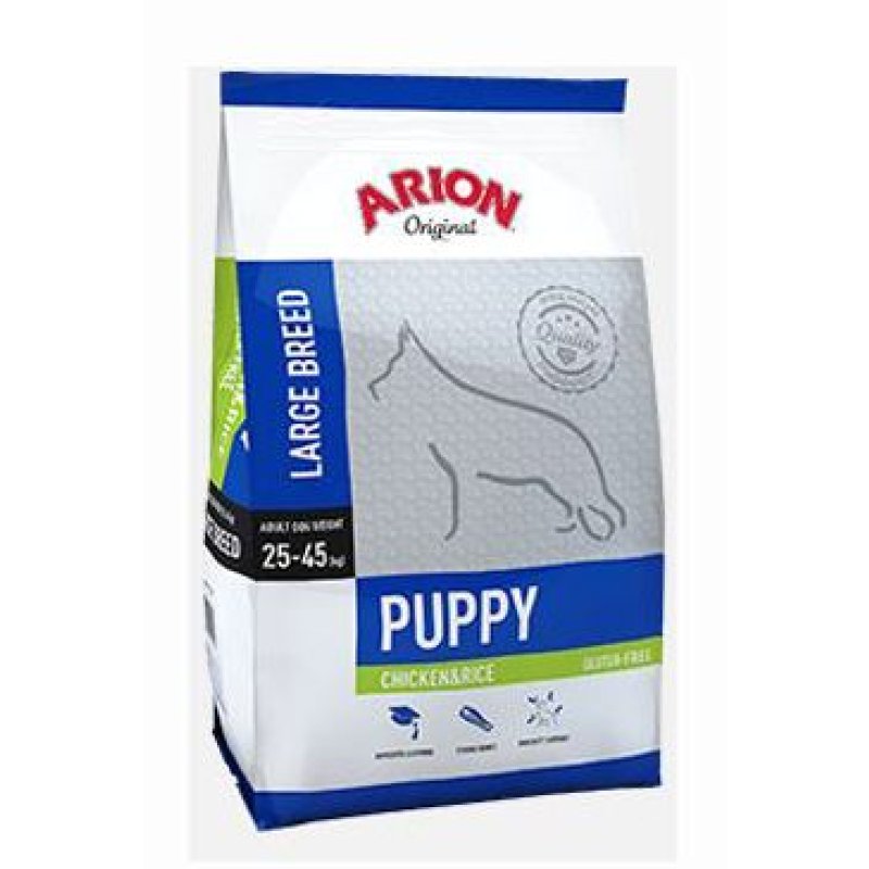 Arion Dog Original Puppy Large Chicken Rice 12 kg