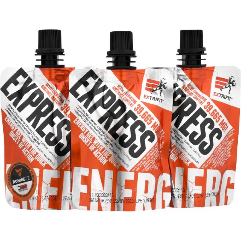 Extrifit Express Energy Gel - 80 g, limetka