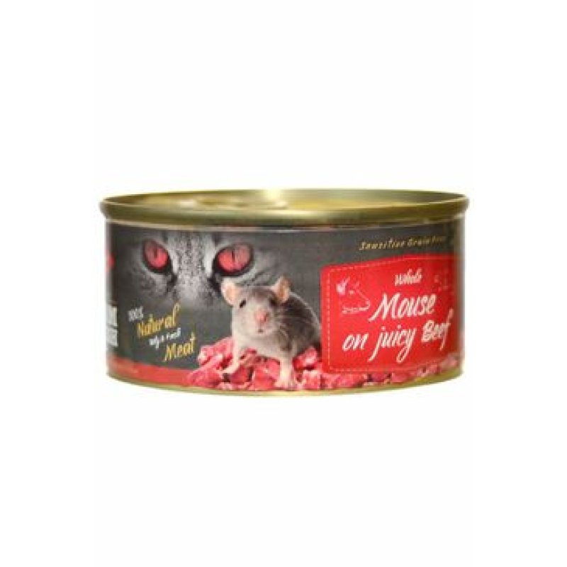 Farm Fresh Cat Whole Mouse on juicy Beef konzerva 100 g