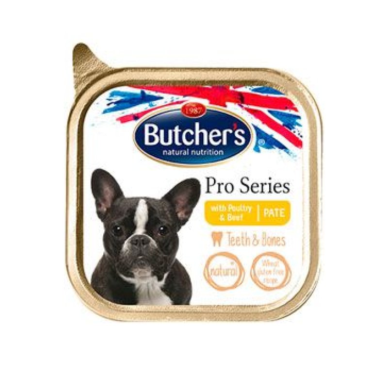 Butcher's Dog WAD P s drůb. a hovězím masem pate 150 g