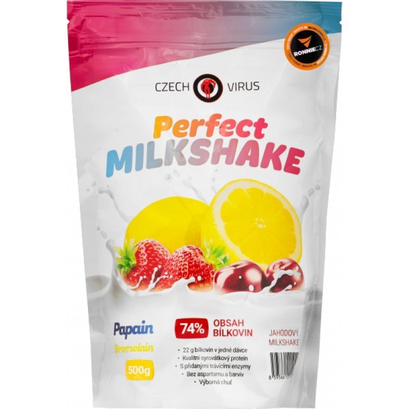 Czech Virus Perfect Milkshake - 500 g, jogurtová třešeň