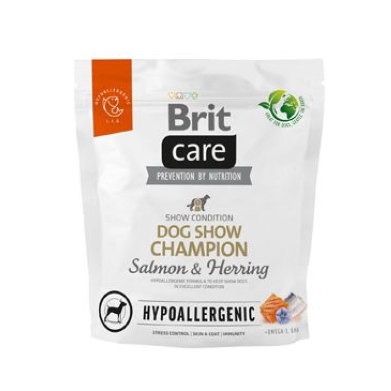 Brit Care Dog Hypoallergenic Dog Show Champion 1 kg