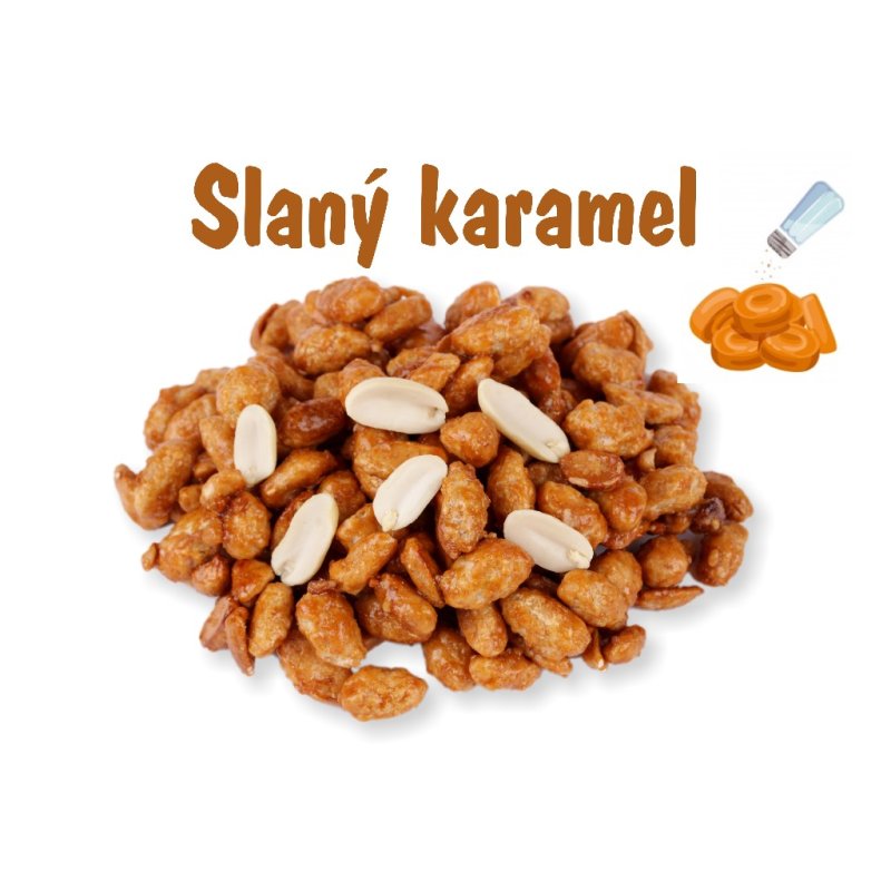 Arašídy SLANÝ KARAMEL 250g