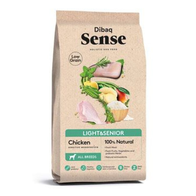 Dibaq Sense Low Grain Light & Senior 12 kg