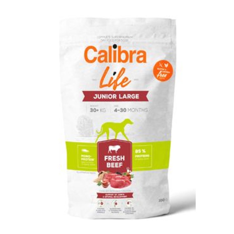 Calibra Dog Life Junior Large Fresh Beef 100 g