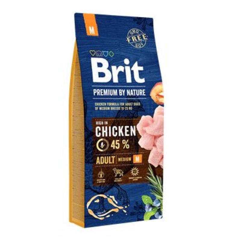 Brit Premium Dog by Nature Adult M 15 kg