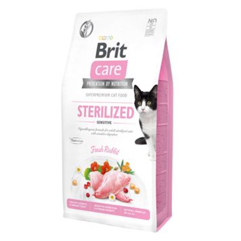 Brit Care Cat GF Sterilized Sensitive 7 kg