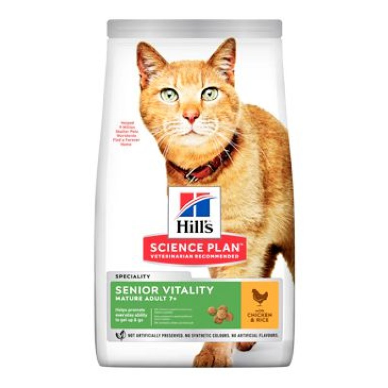 Hill's Fel. SP Adult 7+ Senior Chicken Dry 7 kg