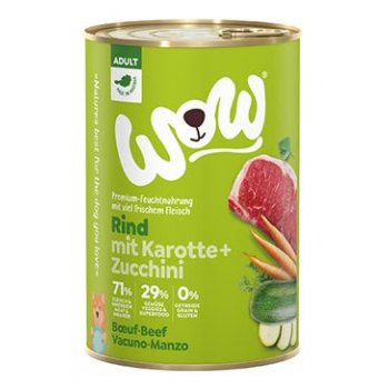 WOW konzerva Hovězí s karotkou Adult 800 g