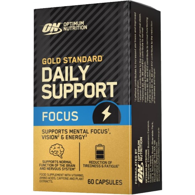 Optimum Nutrition Gold Standard Daily Support Focus 60 cps