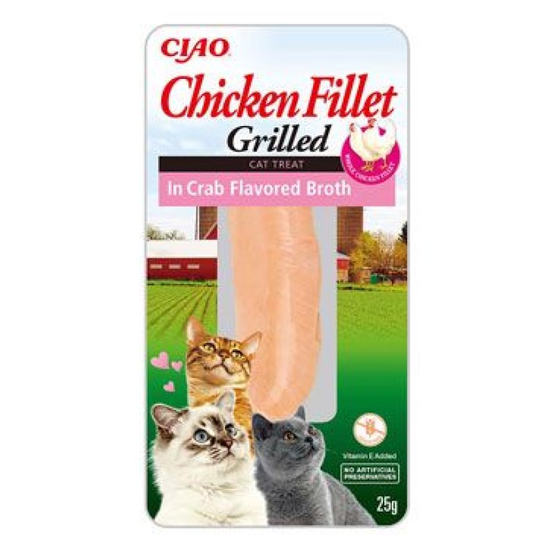 Churu Cat Chicken Fillet in Crab Flavored Broth 25 g