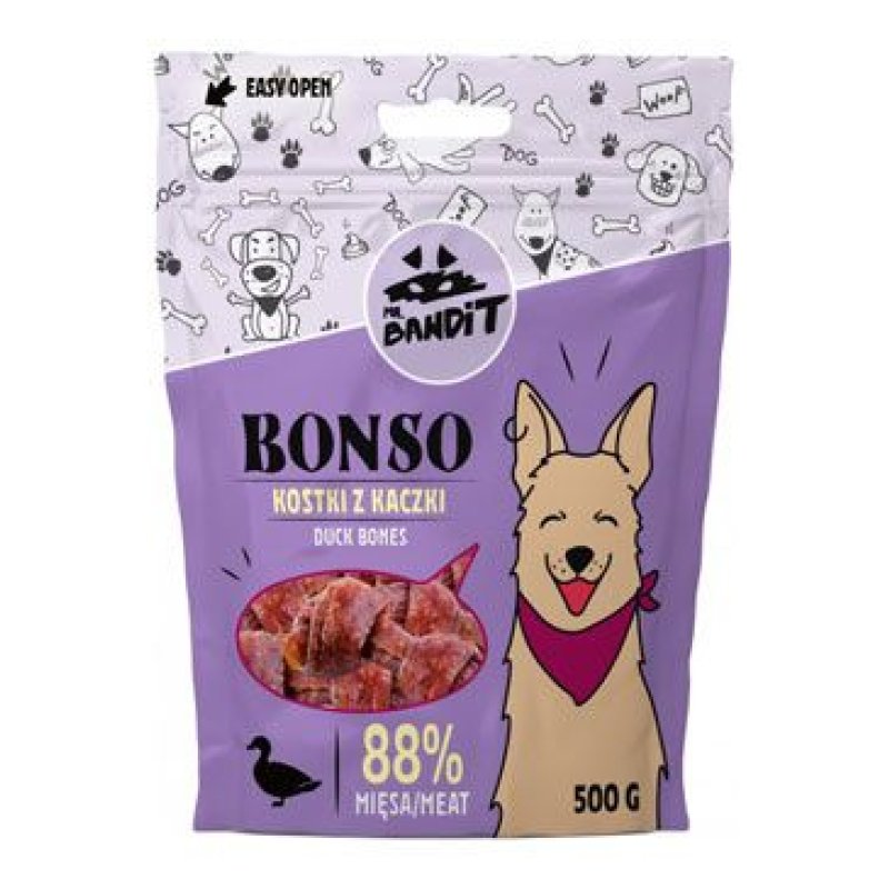 VetExpert Mr.Bandit BONSO kachní kosti 500 g