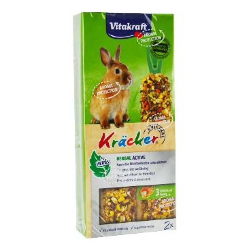 Vitakraft Rodent Rabbit Kräck Herbal active 2 ks