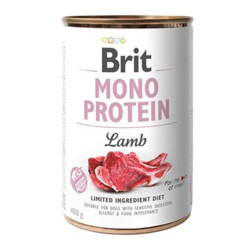 Brit Dog konz Mono  Protein Lamb 400 g