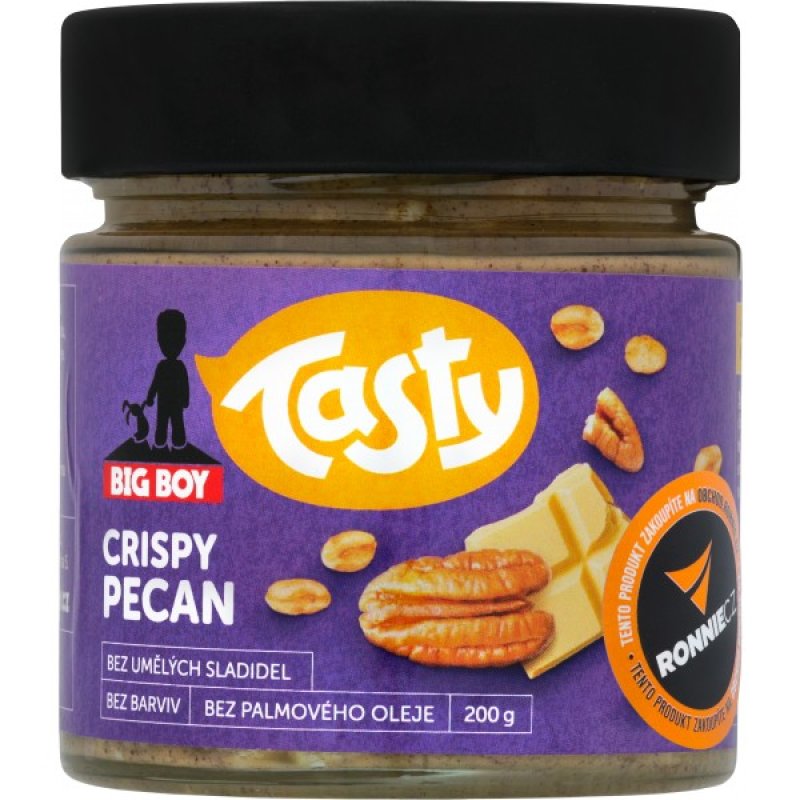 Big Boy Arašídovopekanový krém Tasty Crispy Pecan - 200 g