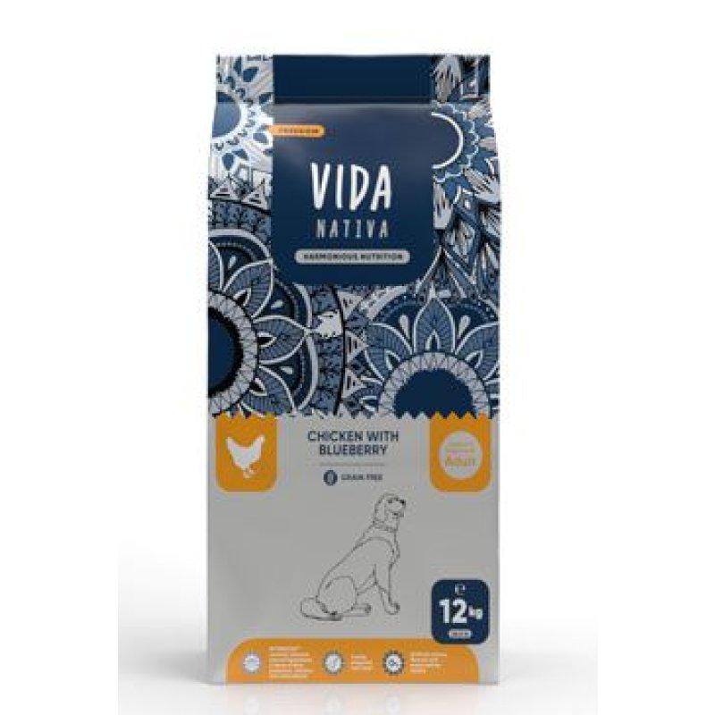 Kraftia VIDA NATIVA DOG Adult M/L Chicken 12 kg