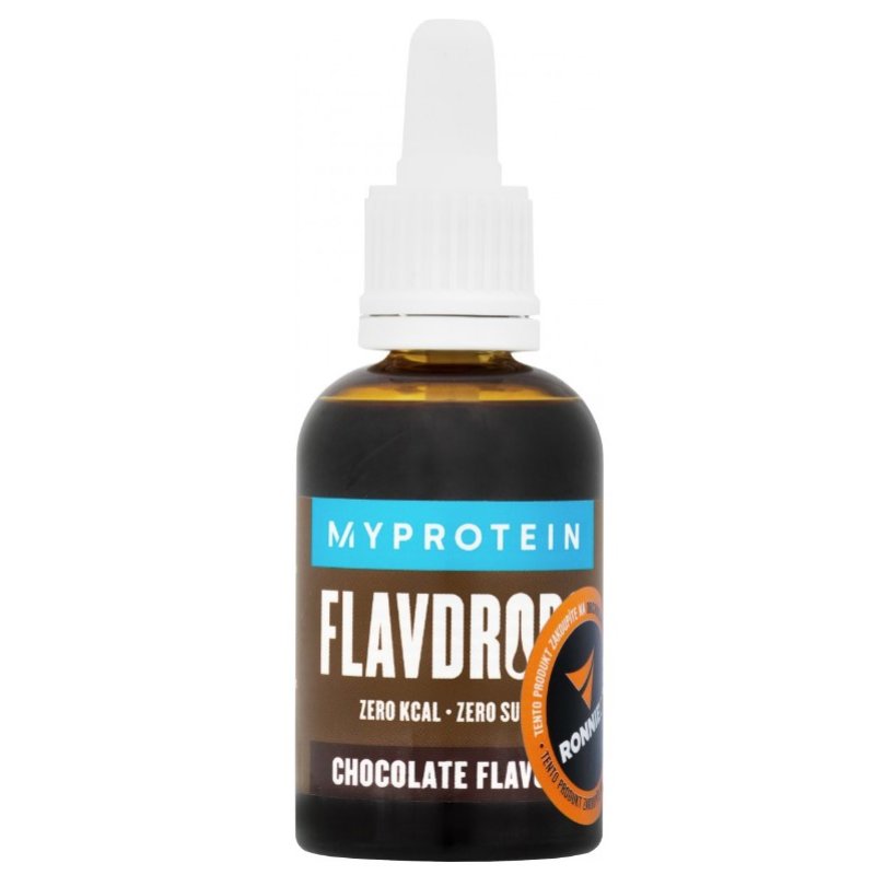 MyProtein Ochucovací kapky • FlavDrops - 50 ml, čokoláda