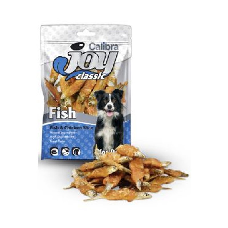 Calibra Joy Dog Classic Fish & Chicken Slice 80 g