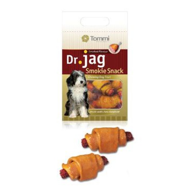 Dr. Jag Dentální Hot Dog Smokie 560 g 16 ks