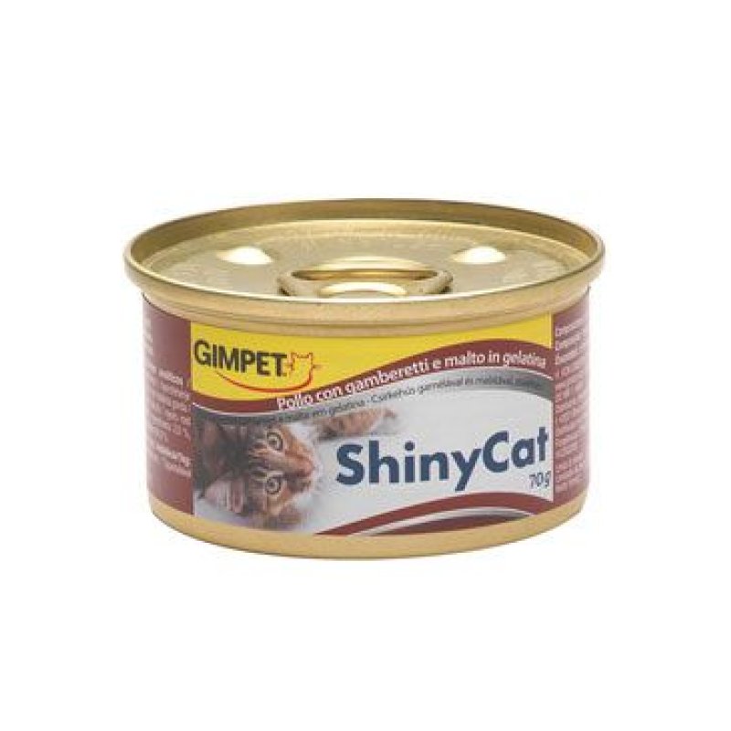 Gimpet ShinyCat kuře+kreveta+maltoza 70 g