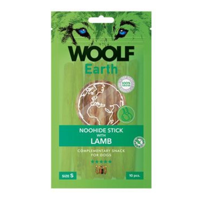 Woolf pochoutka Earth NOOHIDE S Lamb 90 g