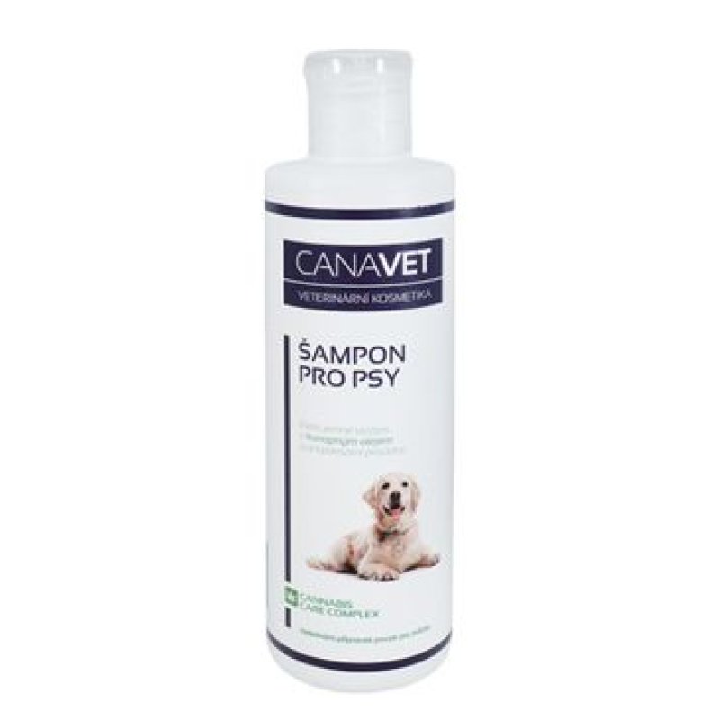 Šampon pro psy CANAVET s antipar. přísadou 250 ml