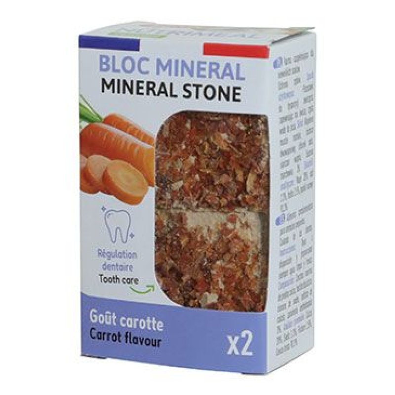 Zolux Minerální kámen NUTRIMEAL hlodavci mrkev 2 x 100 g