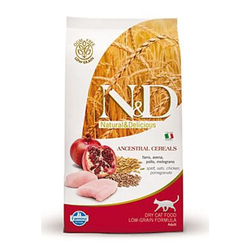 N&D LG CAT Adult Chicken & Pomegranate 1,5 kg