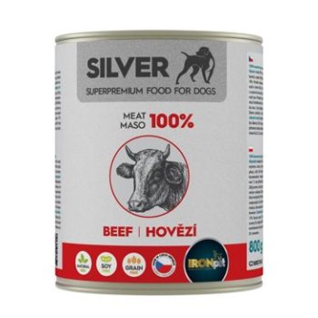 IRONpet Silver Dog Beef konzerva 800 g