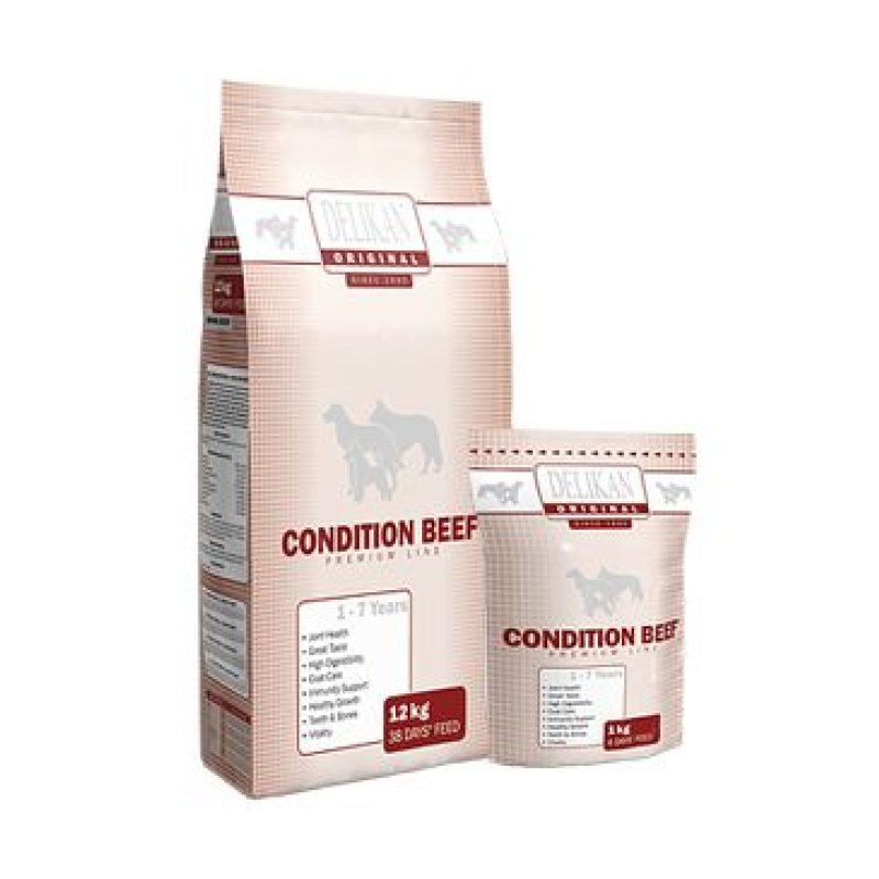 Delikan Dog Original Condition Beef 1 kg