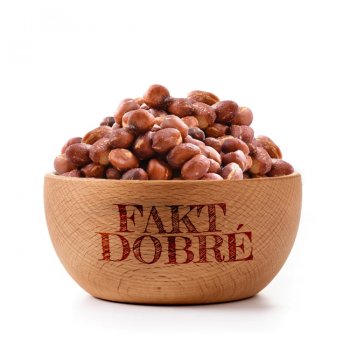 FAKT DOBRÉ Arašídy pražené v KOŠILCE 1 kg