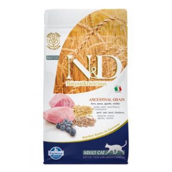 N&D LG CAT Adult Lamb & Blueberry 1,5 kg