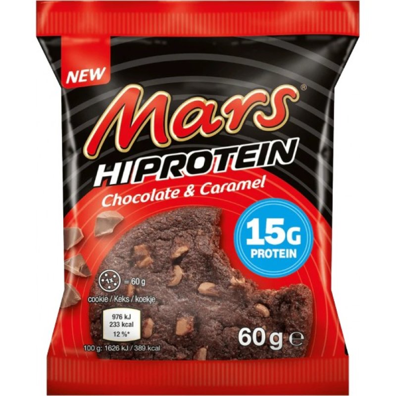 Mars HiProtein Cookie 60 g, čoko-karamel