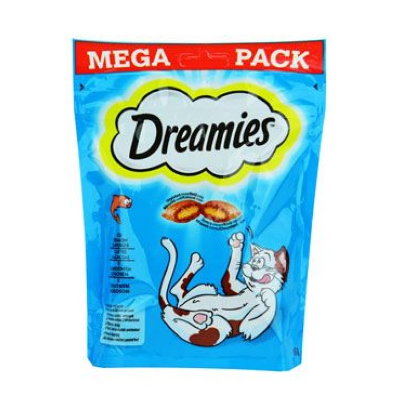 Dreamies kočka pochoutka Mega Pack s lososem 180 g