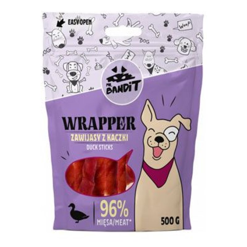 VetExpert Mr.Bandit WRAPPER tyč. kachna 500 g