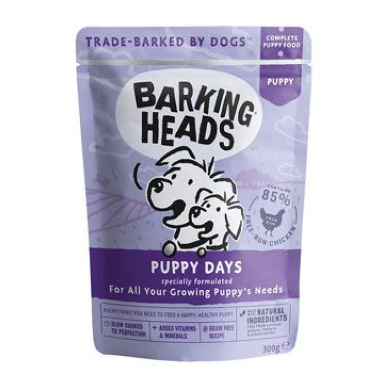 BARKING HEADS Puppy Days kapsička 300 g