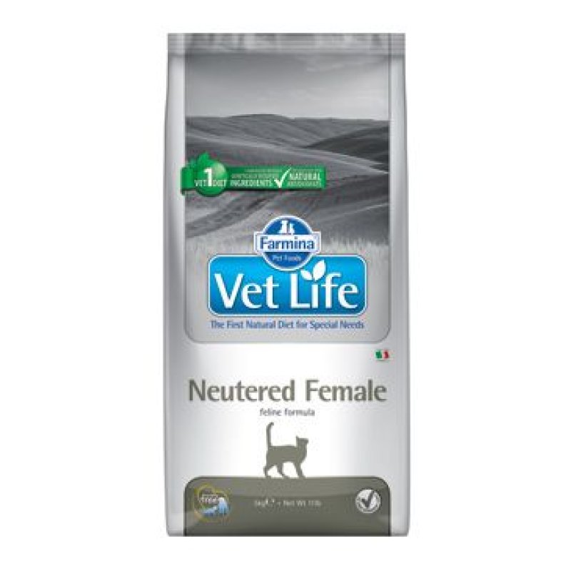 Vet Life Natural CAT Neutered Female 10 kg