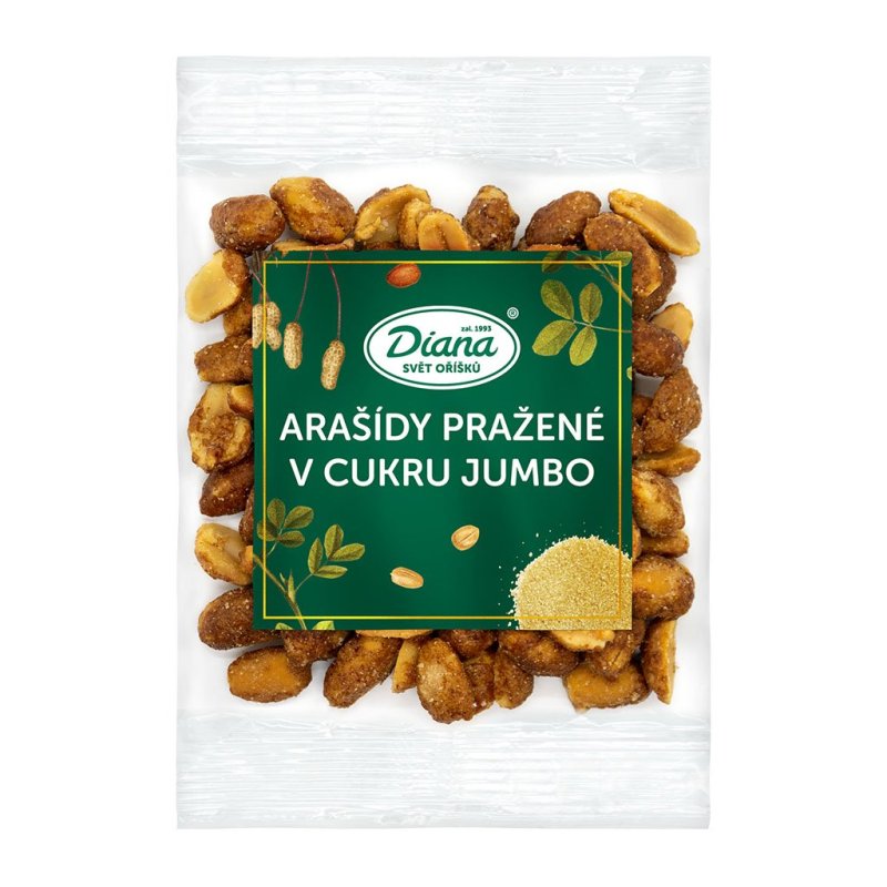 Arašídy pražené v cukru Jumbo 100 g