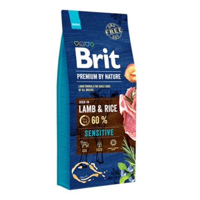 Brit Premium Dog by Nature Sensitive Lamb 15 kg