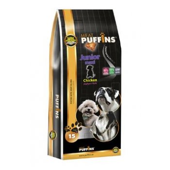 Puffins Dog Junior Maxi Chicken 15 kg