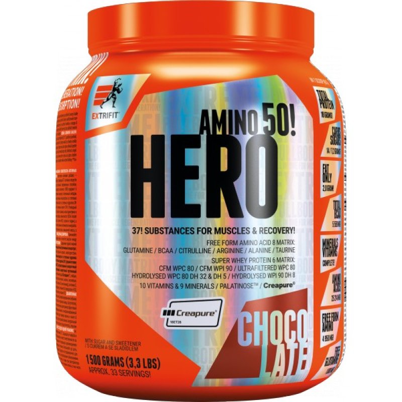 Extrifit Hero - 1500 g, vanilka