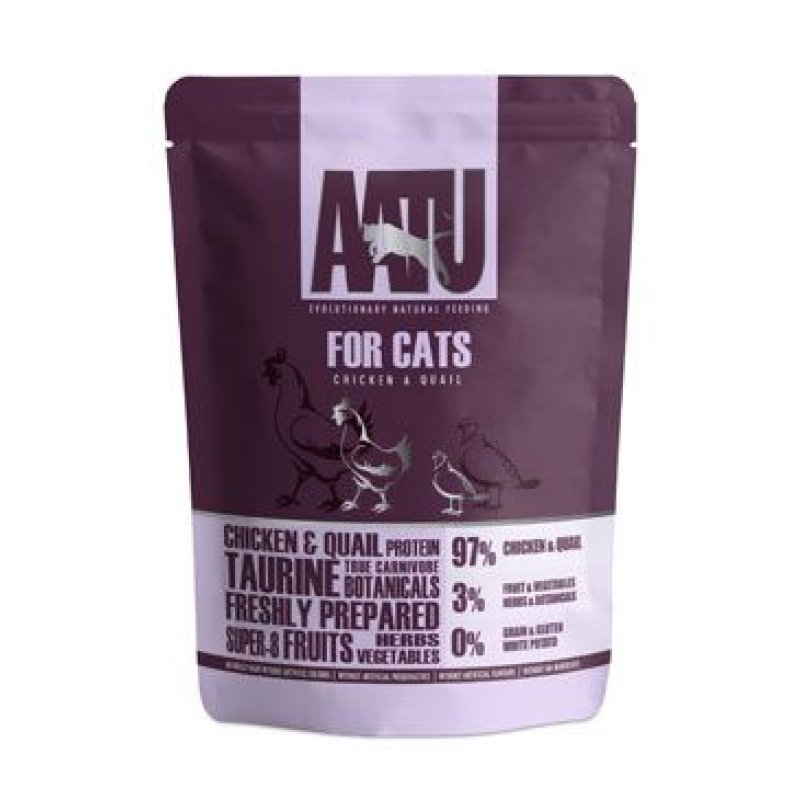 AATU Cat Chicken n Quail kaps. 85 g