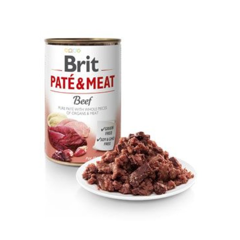 Brit Dog konz Paté & Meat Beef 800 g