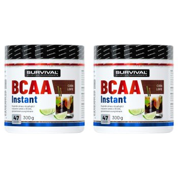 Survival BCAA Instant 300 g, cuba libre - AKCE 1+1