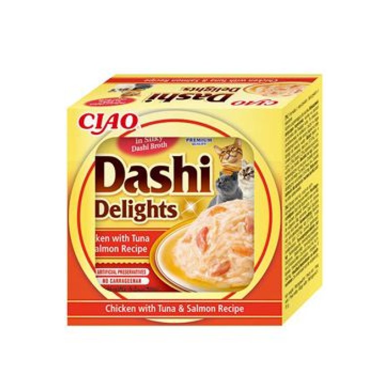 Churu Cat Dashi Delights Chicken with Tuna&Salmon 70 g