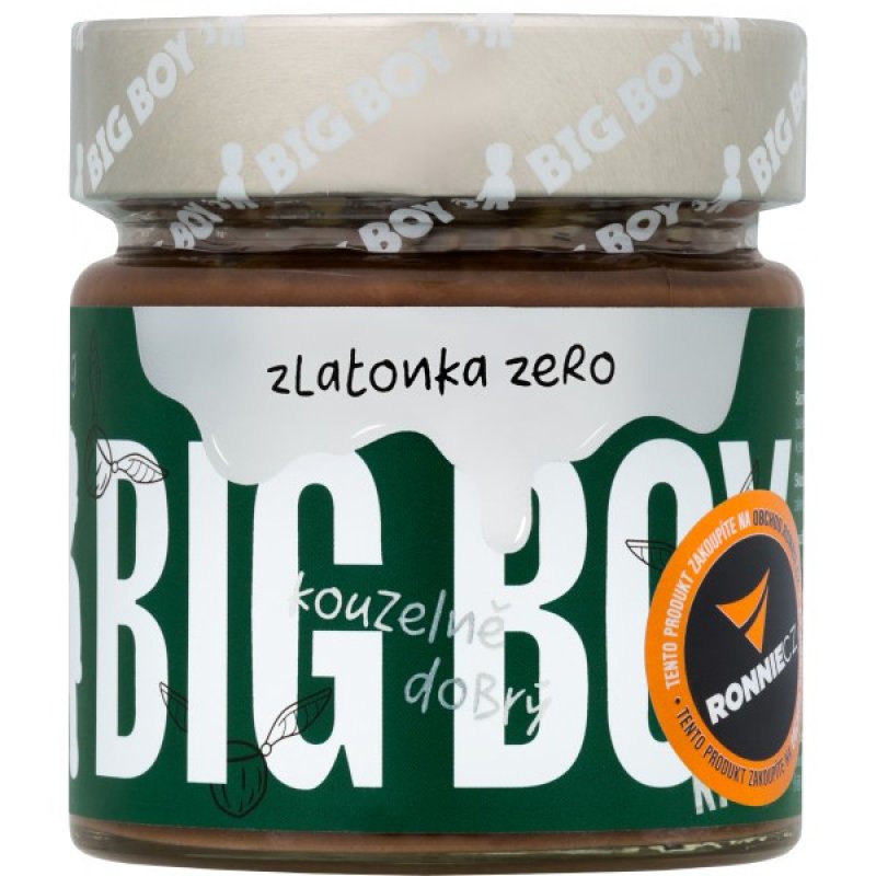 Big Boy Lískooříškový krém Zlatonka Zero 220 g