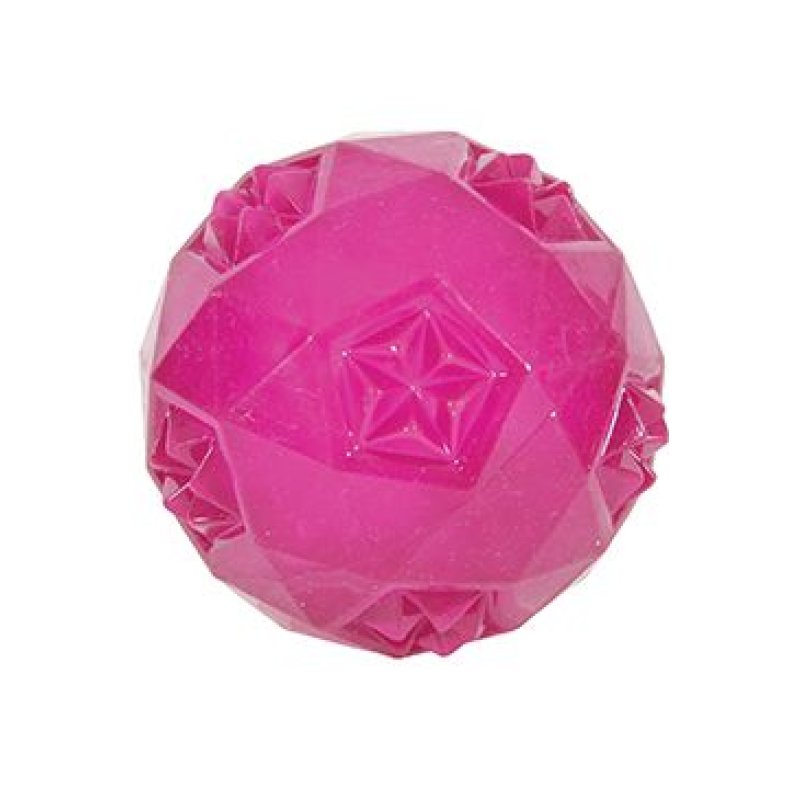 Zolux míček TPR POP BALL 7,5 cm růžová